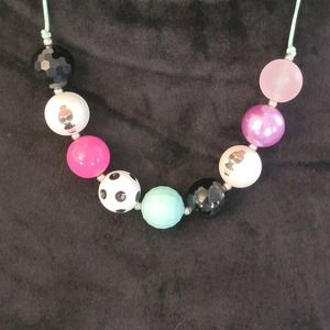 Aubrey's Bead Closet LOL Surprise Breakfast at Tiffanys Bubblegum Necklace